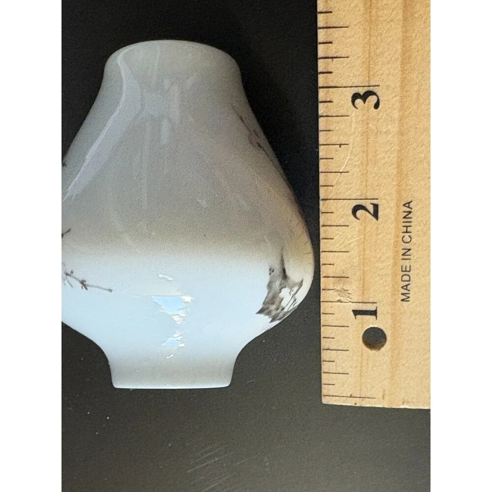Okura Bud Vase mini vase cherry blossom White Floral 3